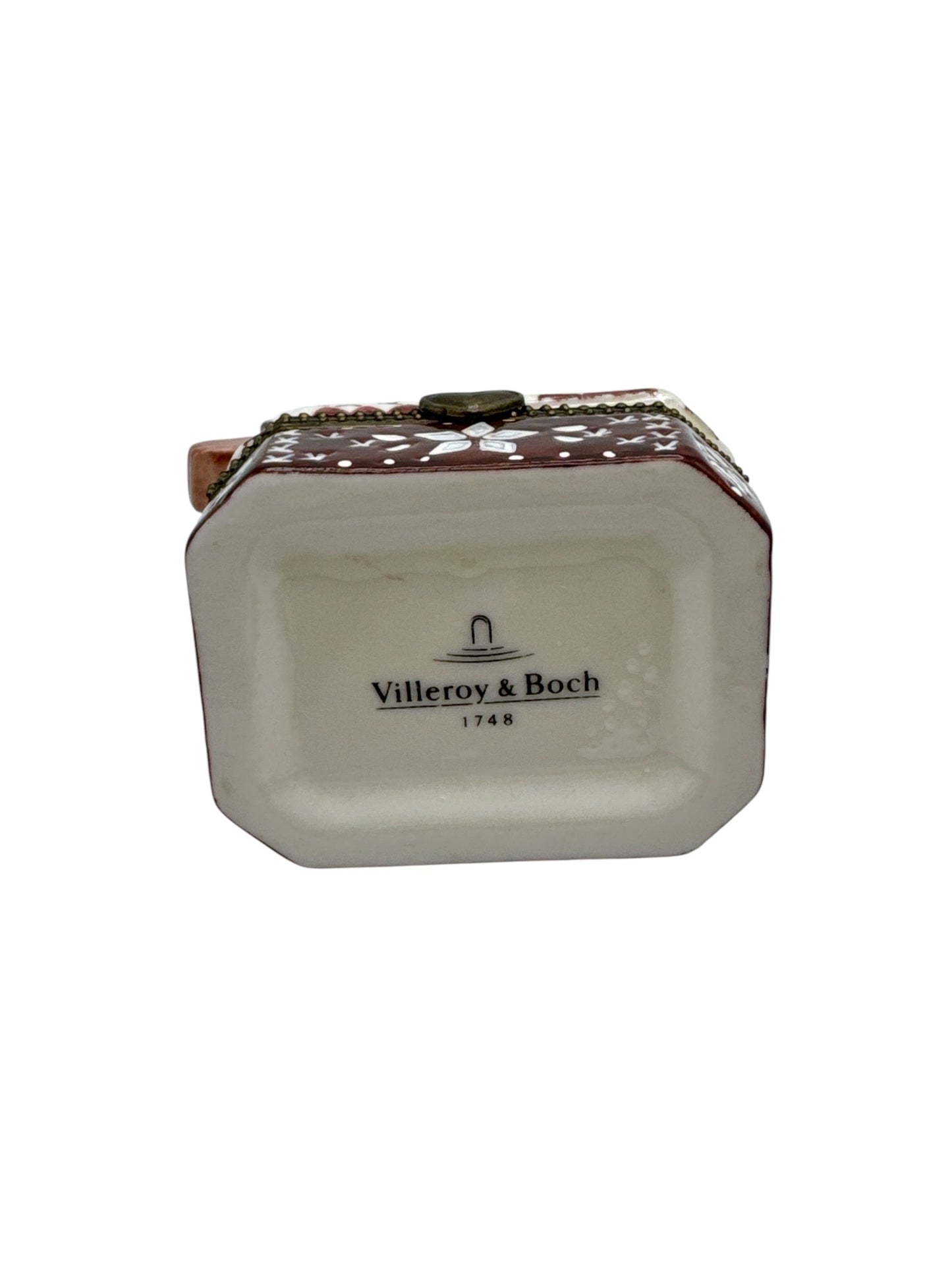 Villeroy & Boch 1748 Christmas Reindeer Trinket Box