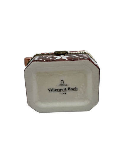 Villeroy & Boch 1748 Christmas Reindeer Trinket Box