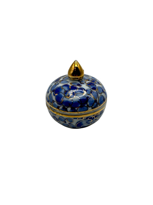 Thai Hand Painted Benjarong Type Jar