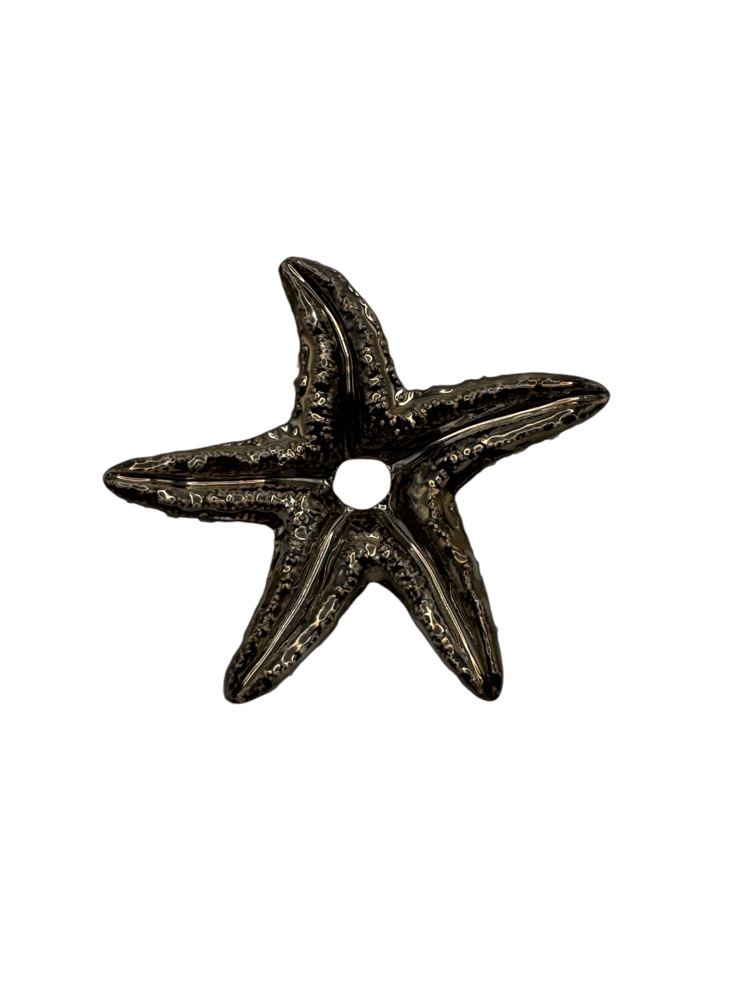 Bronze Ceramic Starfish Ornament