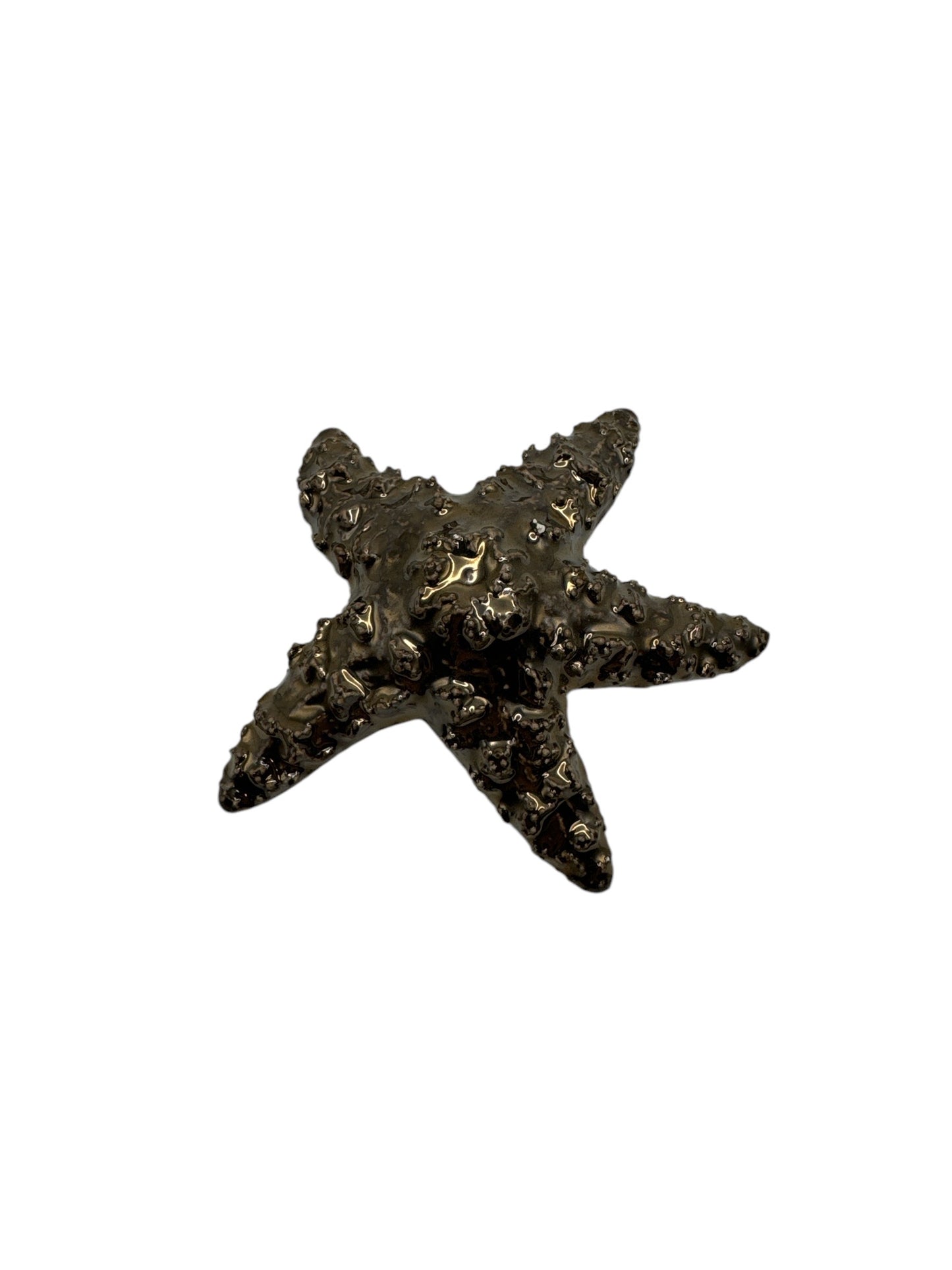 Bronze Ceramic Starfish Ornament