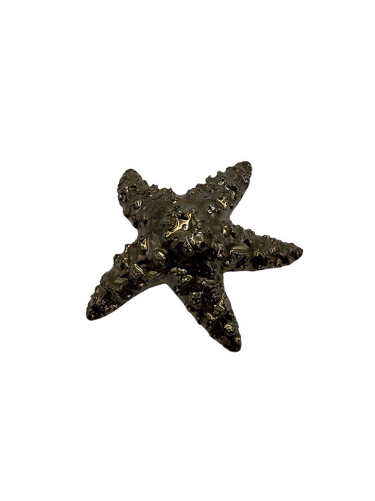 Bronze Ceramic Starfish Ornament