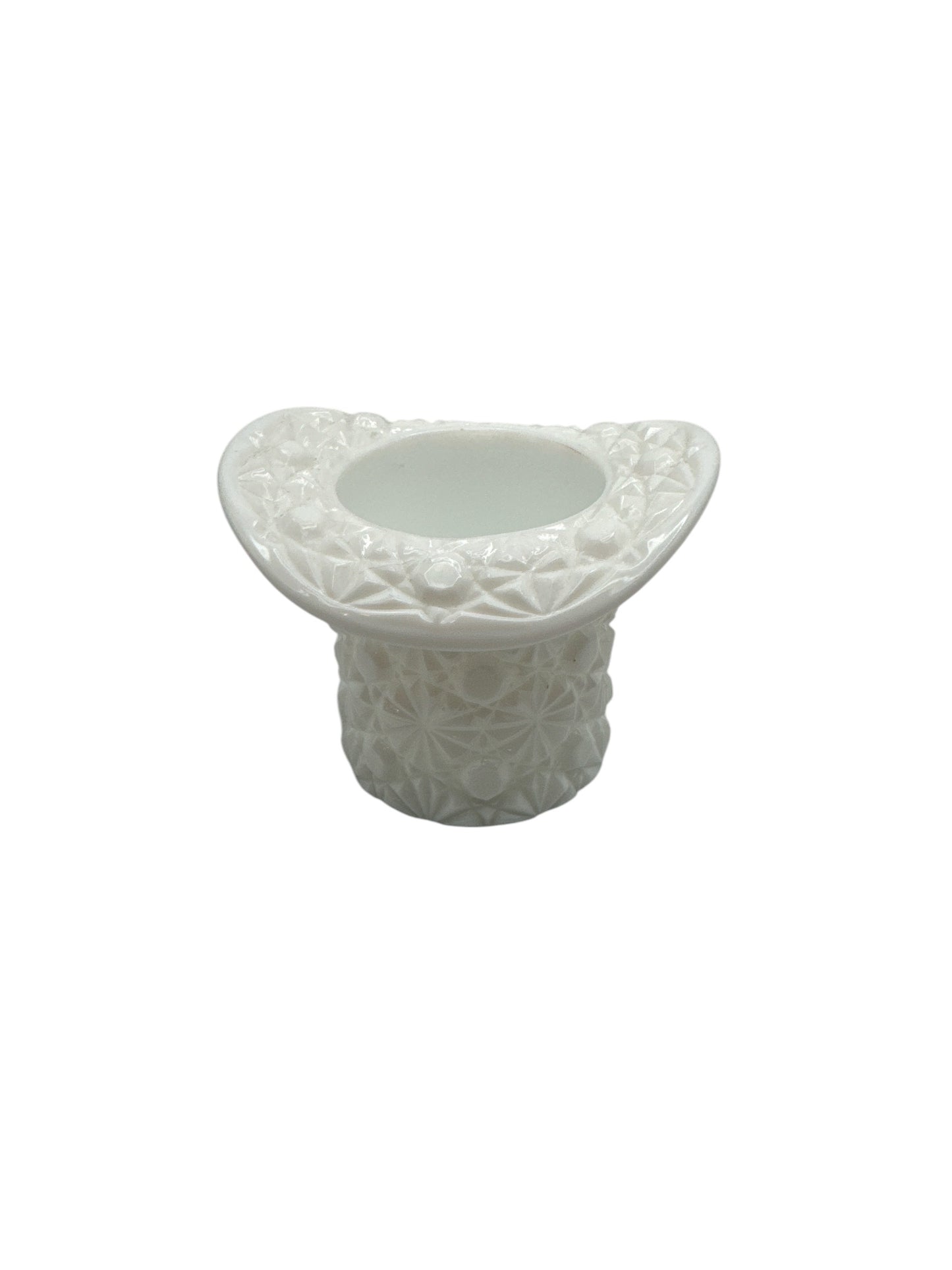 Fenton Milk Glass Top Hat