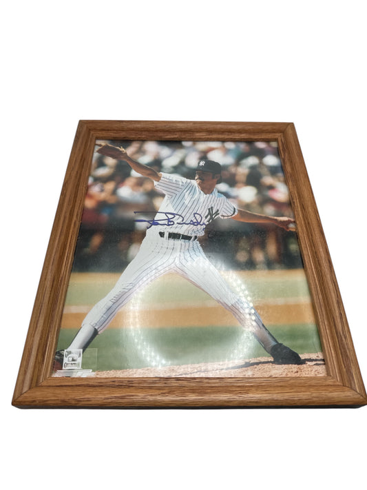 Autographed Baseball Photograph