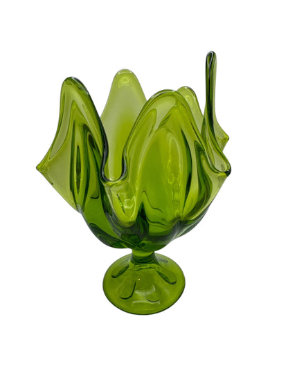 Vintage Mid Century Viking Glass Vase