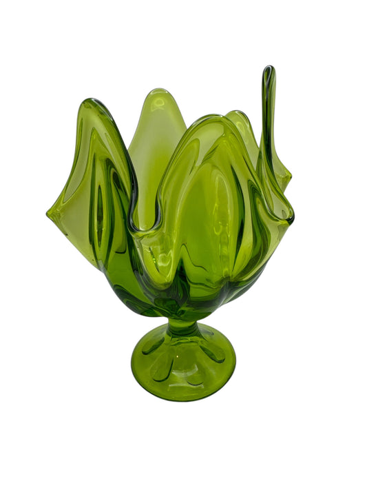 Vintage Mid Century Viking Glass Vase
