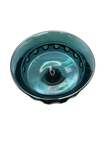 Vintage Indiana Glass King’s Crown Compote Candy Dish