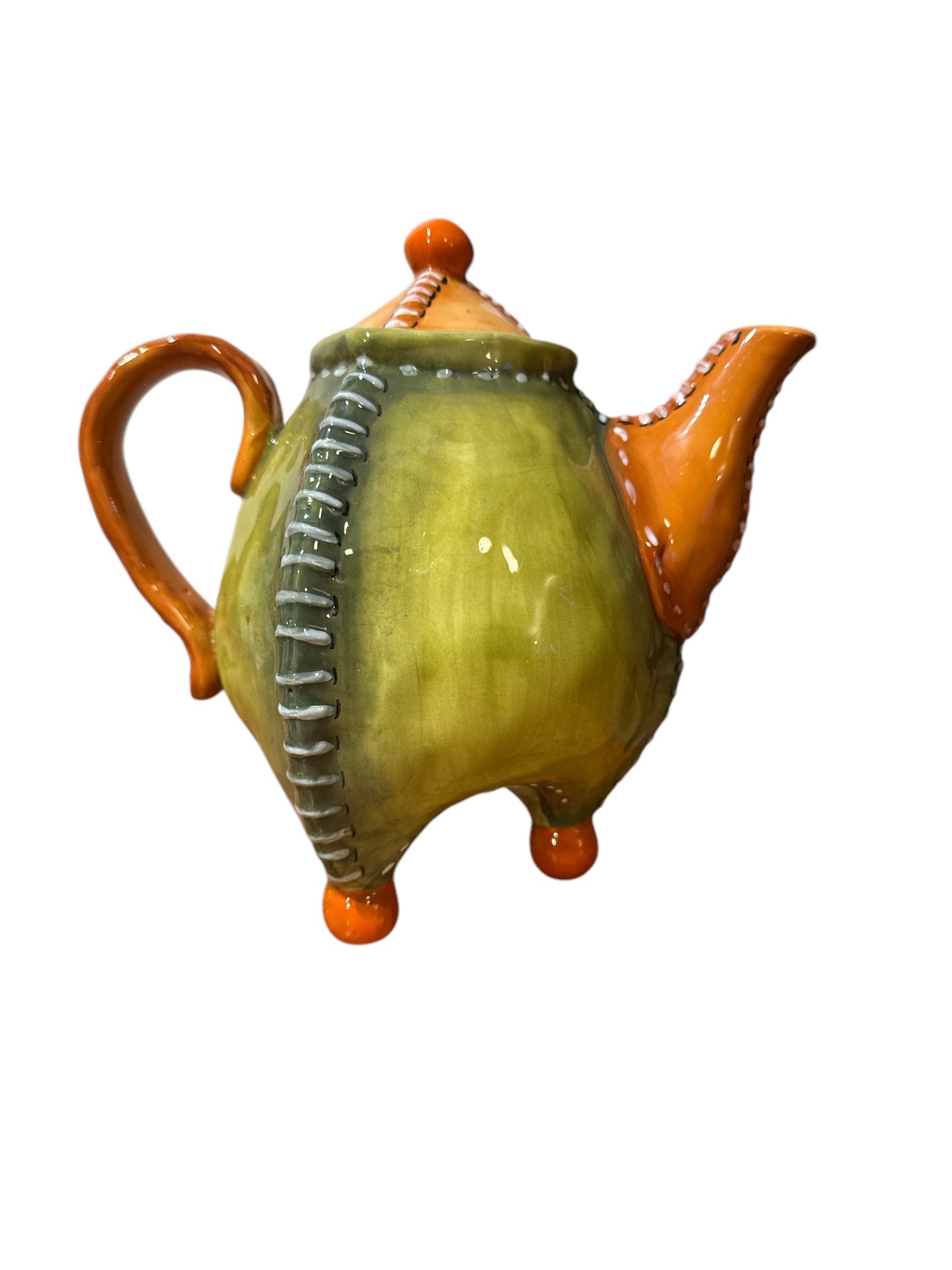 Blue Sky Clayworks “Leather Teapot”