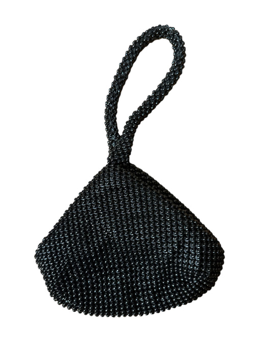 Beaded Black Purse