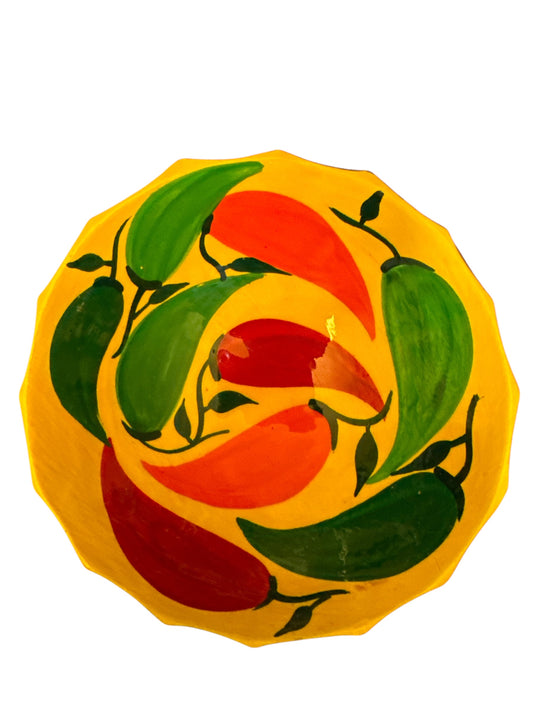 Mexican Talavera Pottery Sauce Bowl