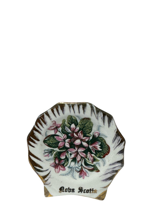 Vintage Mini Bone China Bud Vase/Place Card Holder