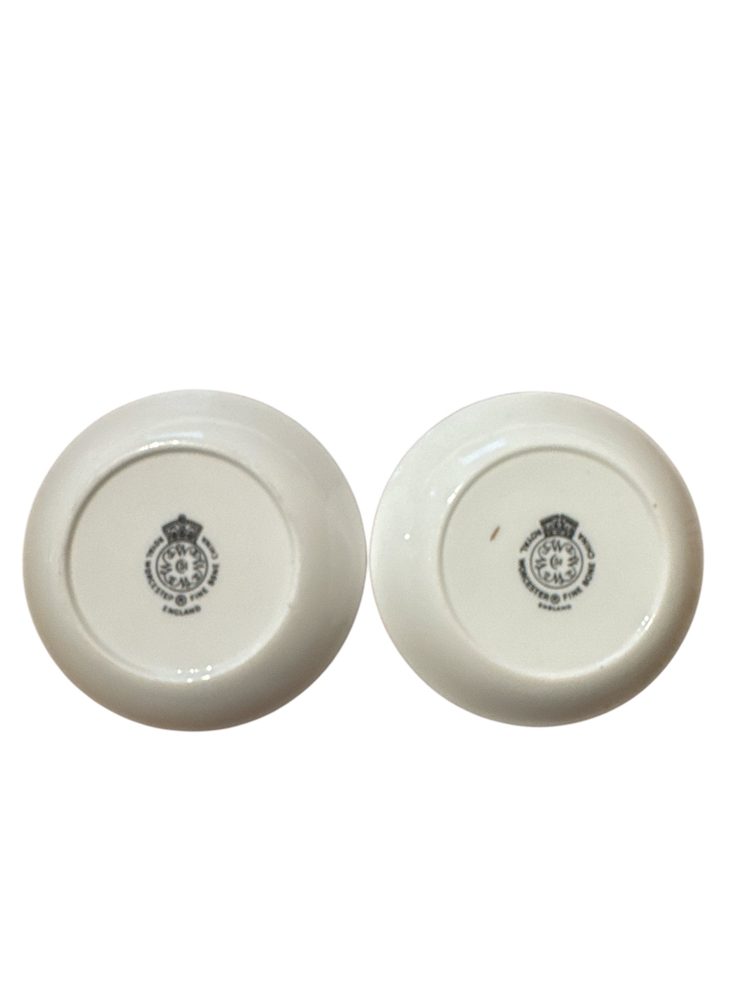 Royal Worcester Fine Bone China Dishes (2)