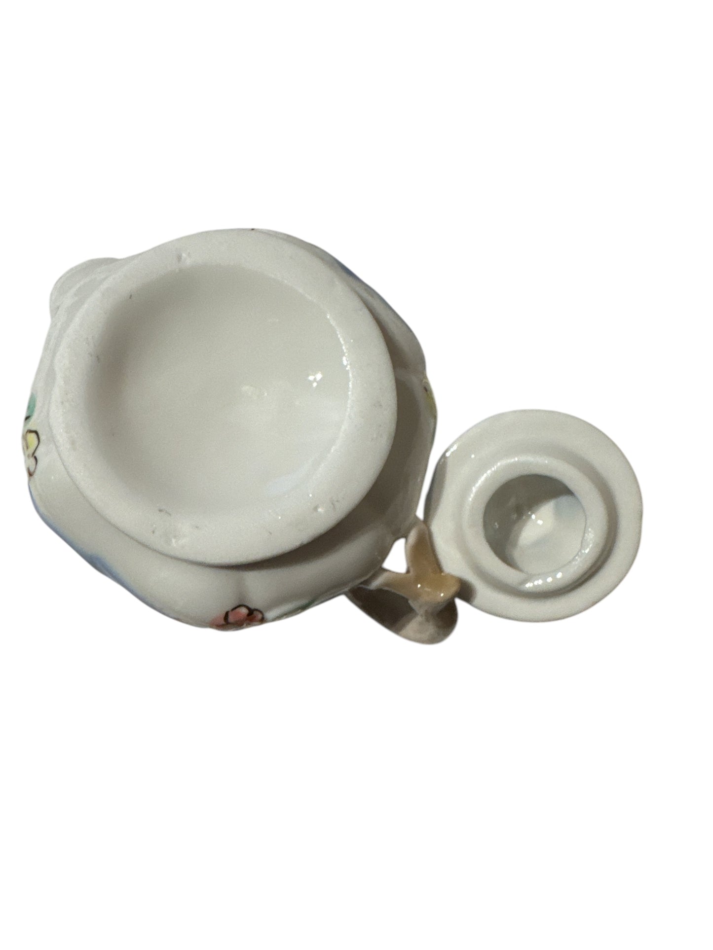 Flora Blue Mini Teapot