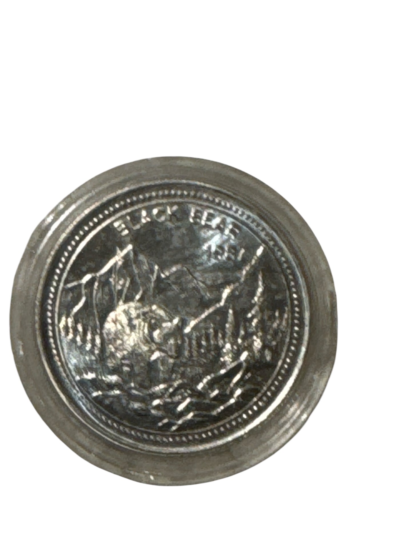 1987 Jasper Canada National Park Souvenir Dollar - Black Bear