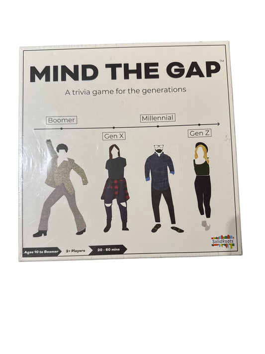 Mind The Gap Trivia Game For The Generations