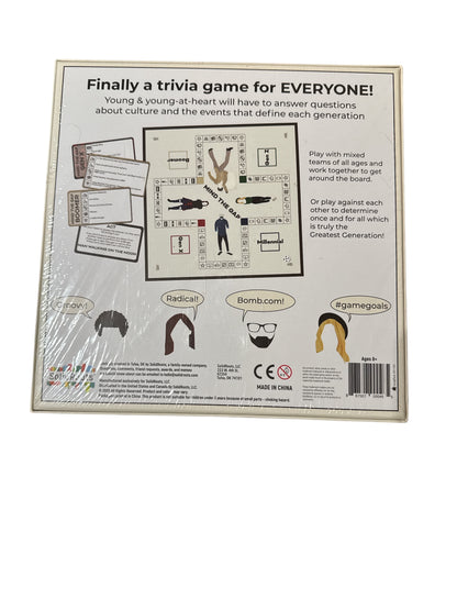 Mind The Gap Trivia Game For The Generations