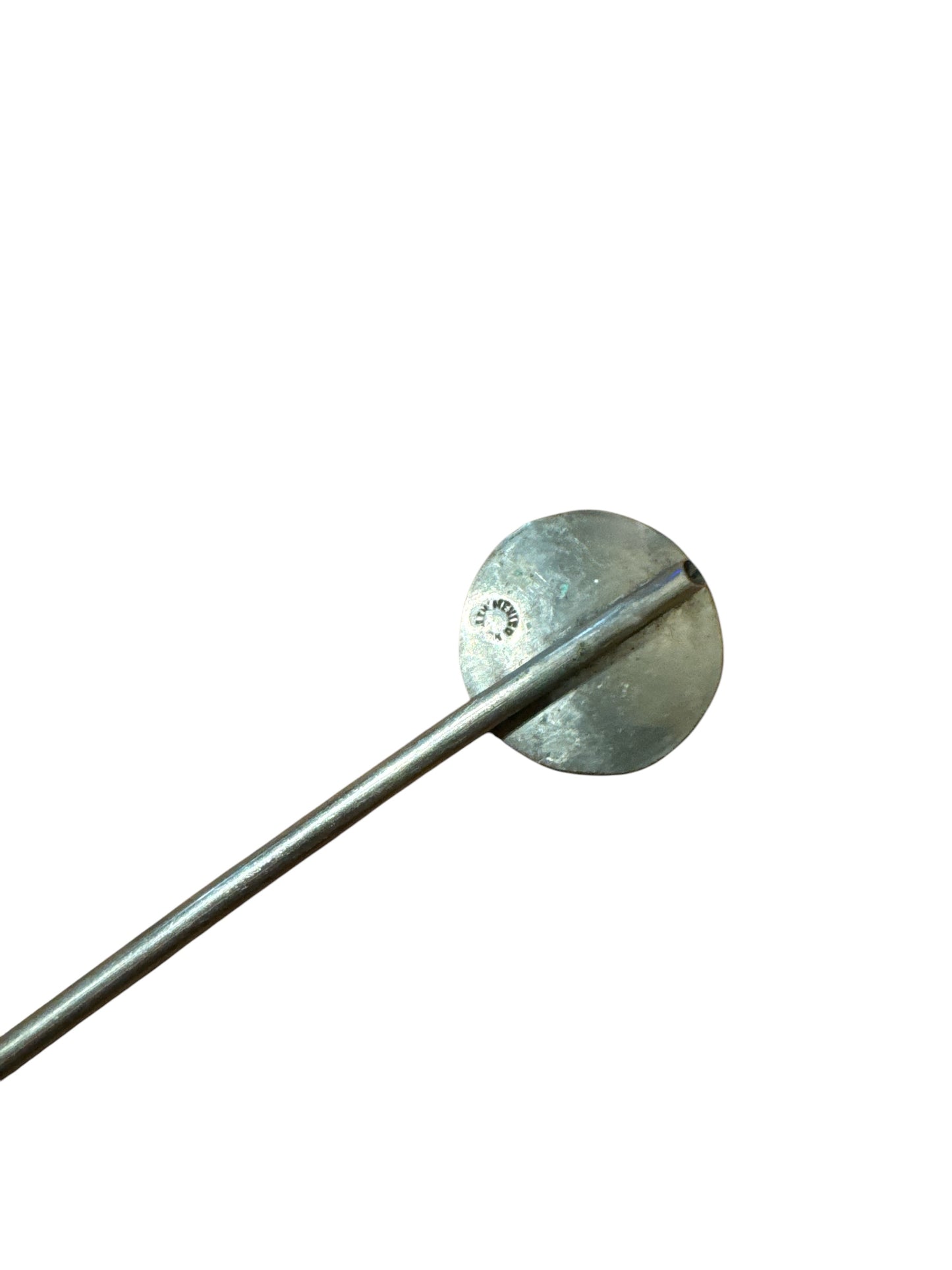 Vintage Alpaca Mexico Aztec Mayan Cocktail Straw/Spoon