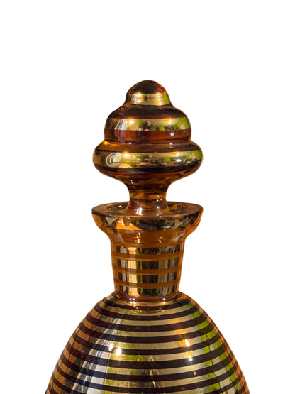 Amber Glass Carafe
