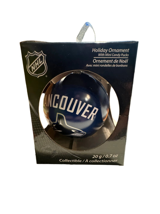 Vancouver Canucks Christmas Bulbs