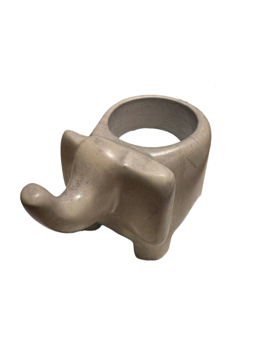 Elephant Stoneware Tea Light Holder