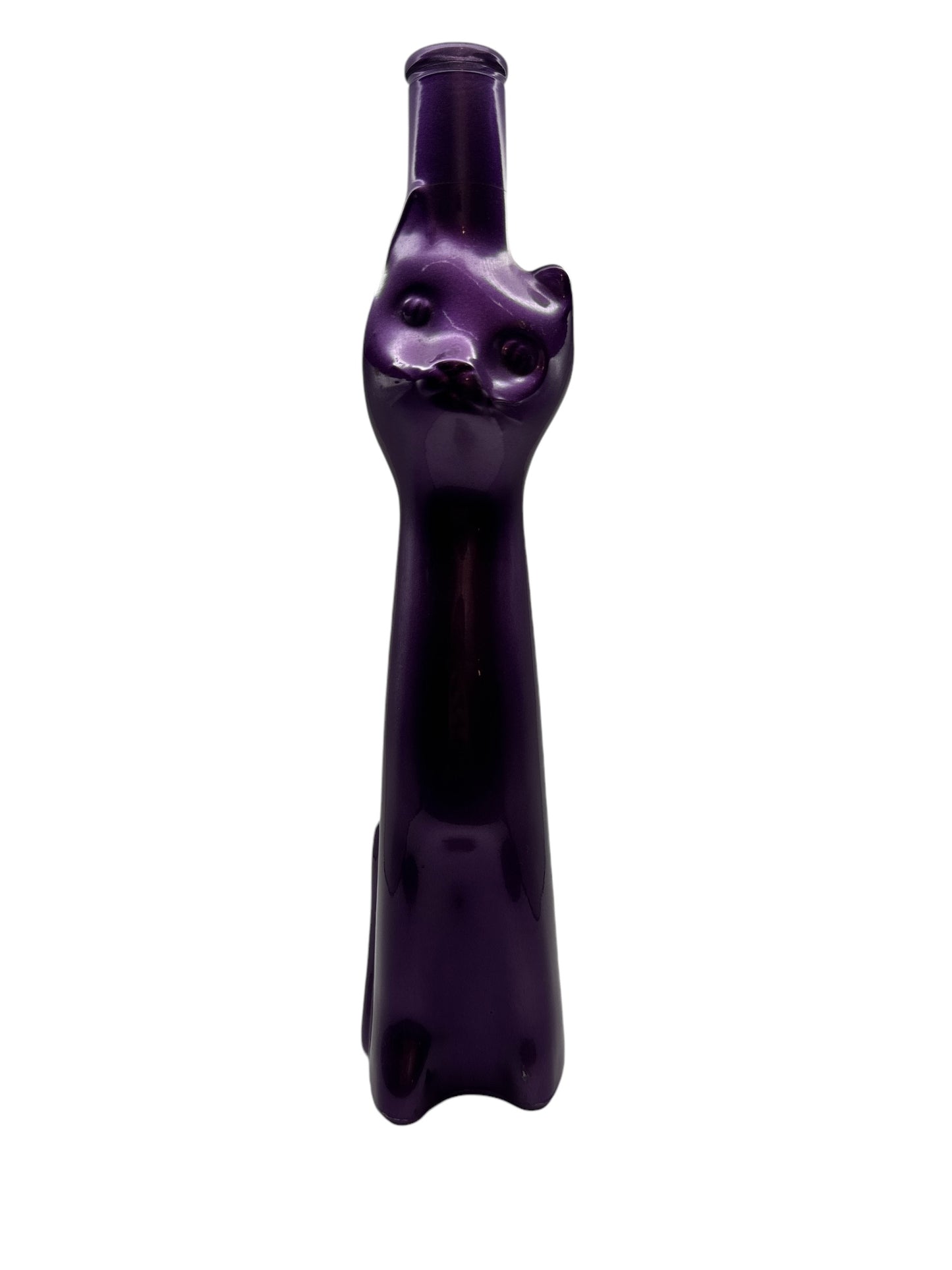 Purple Cat Wine Bottle