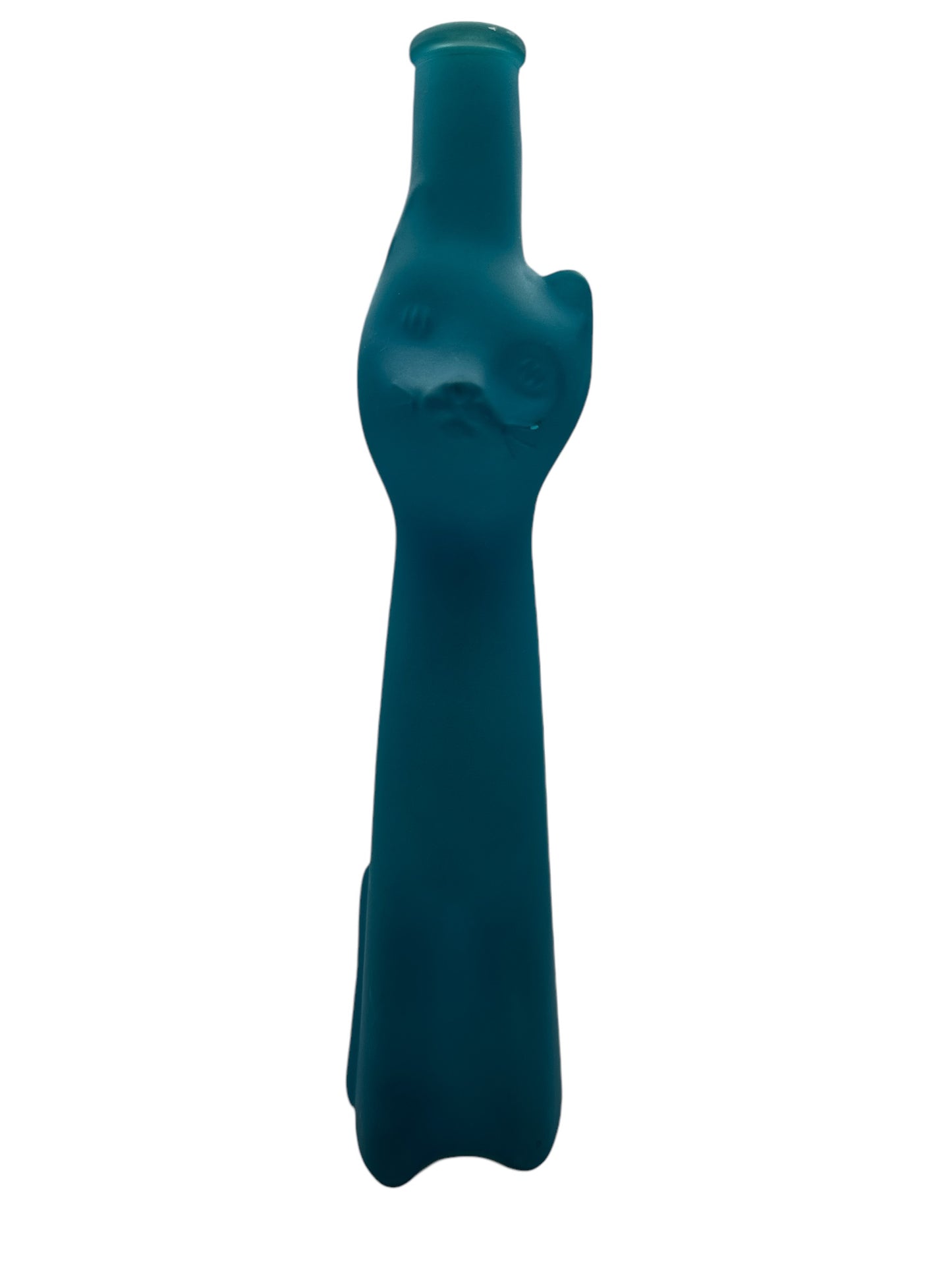 Blue Cat Wine Bottle