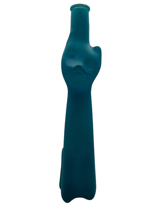 Blue Cat Wine Bottle