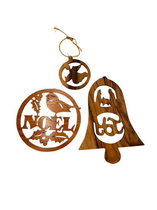 Wooden Tree Ornaments