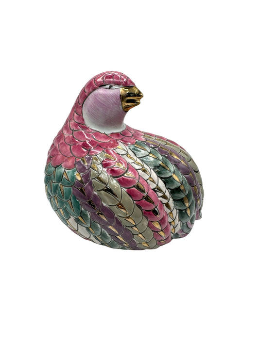 Hand Painted Quails