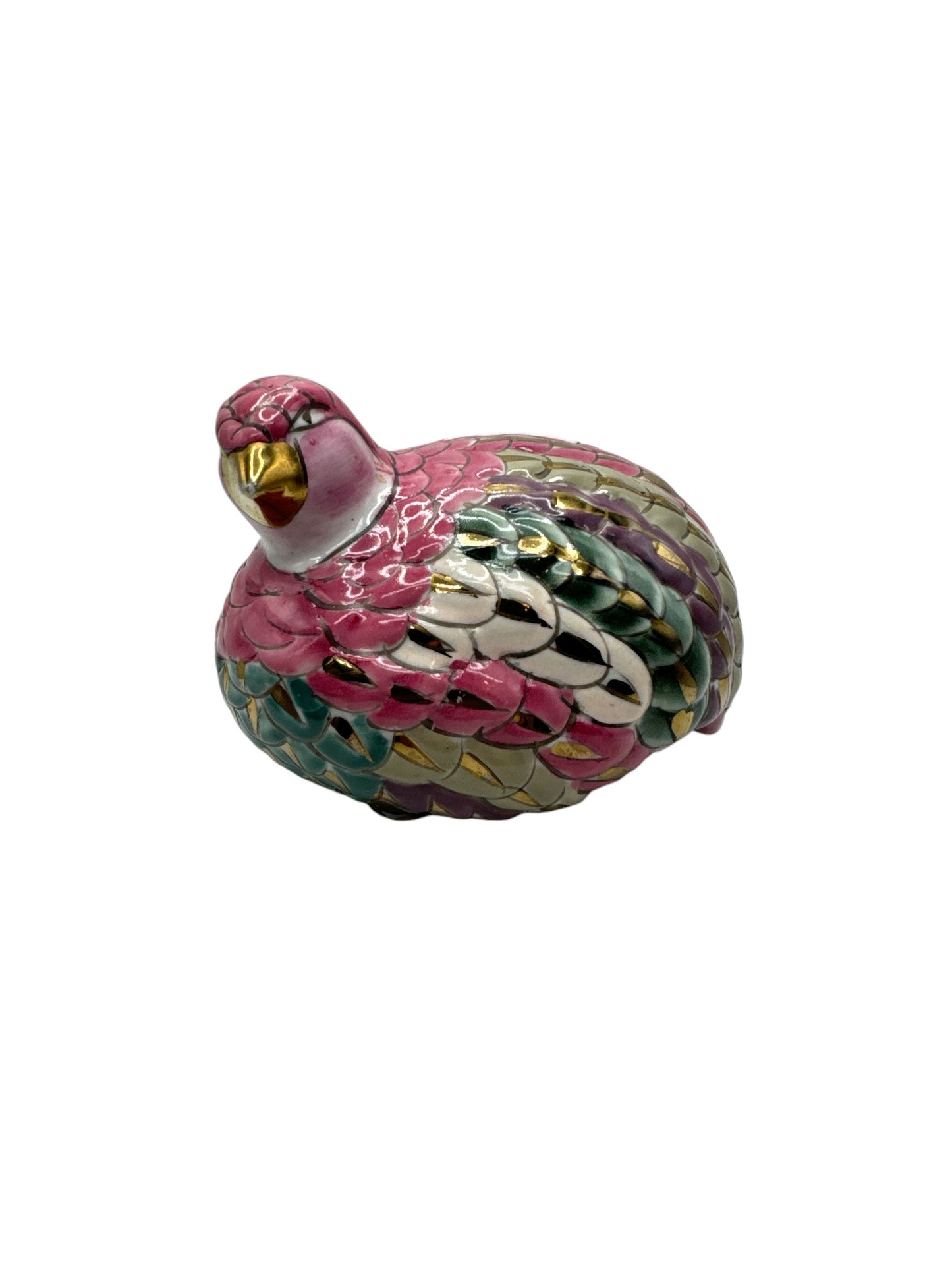 Hand Painted Quails