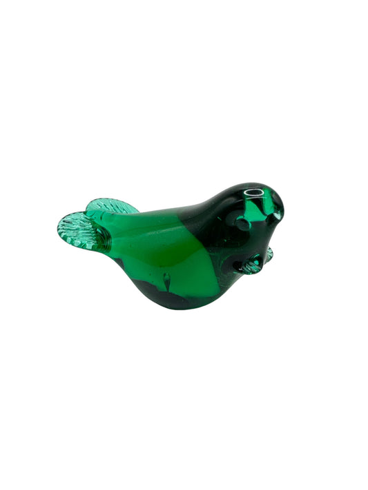 Seal Art Glass Ornament