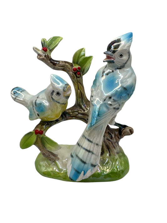 Lusterware Stellar Jays Bird Ornament