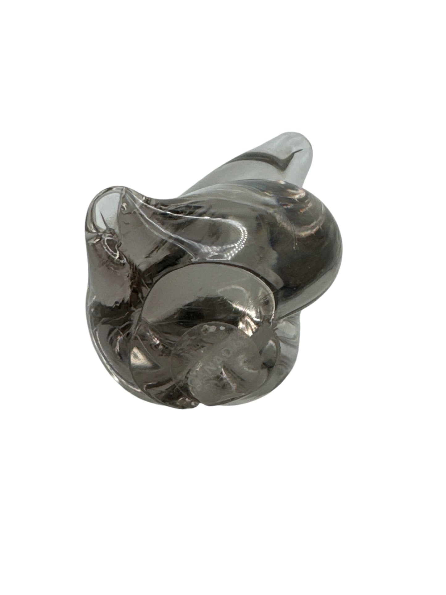 Glass Owl Paperweight