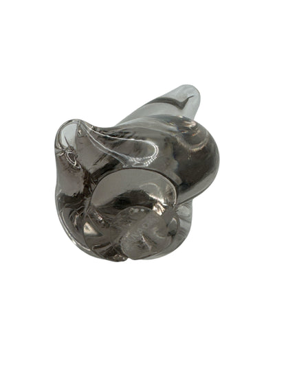 Glass Owl Paperweight