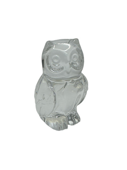 Owl Glass Art Paperweight