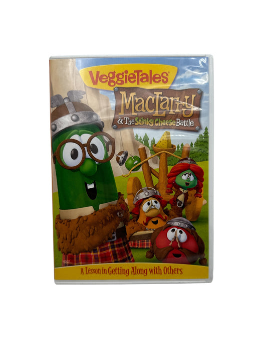Veggie Tales DVD - MacLarry The Stinky Cheese Battle