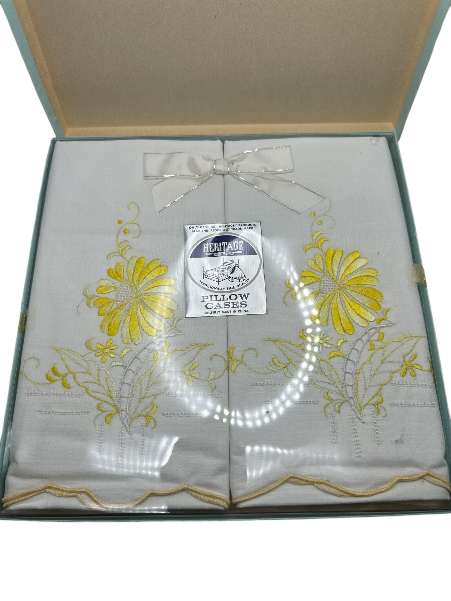 Flower Pillow Cases By Heritage