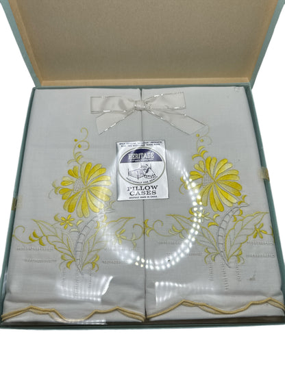 Flower Pillow Cases By Heritage