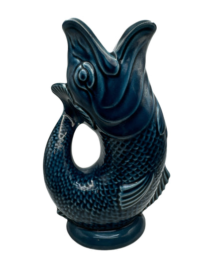 Vintage Dartmouth Devon Gurgle Fish Jug