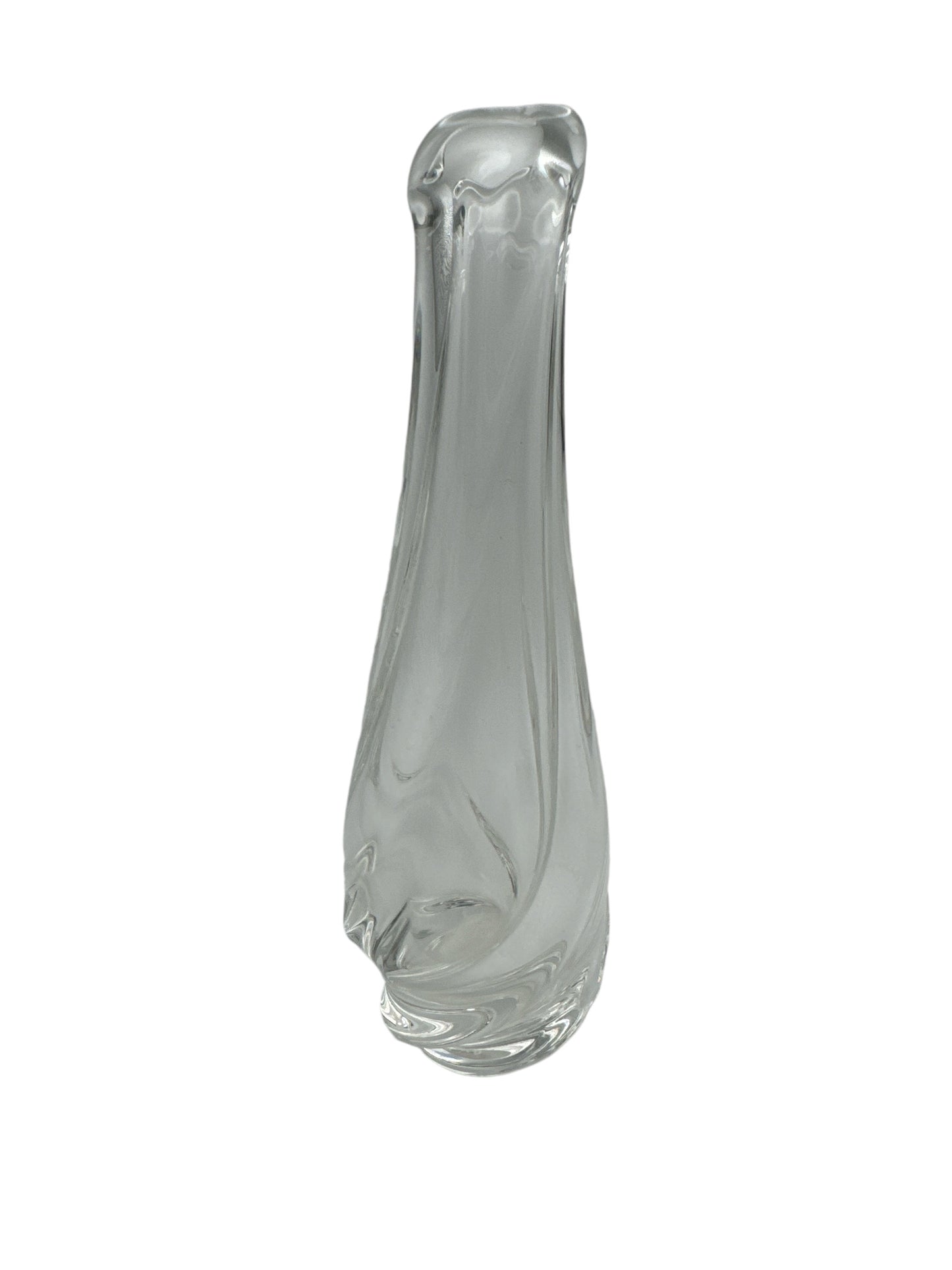 St Louis Signed Crystal Vase