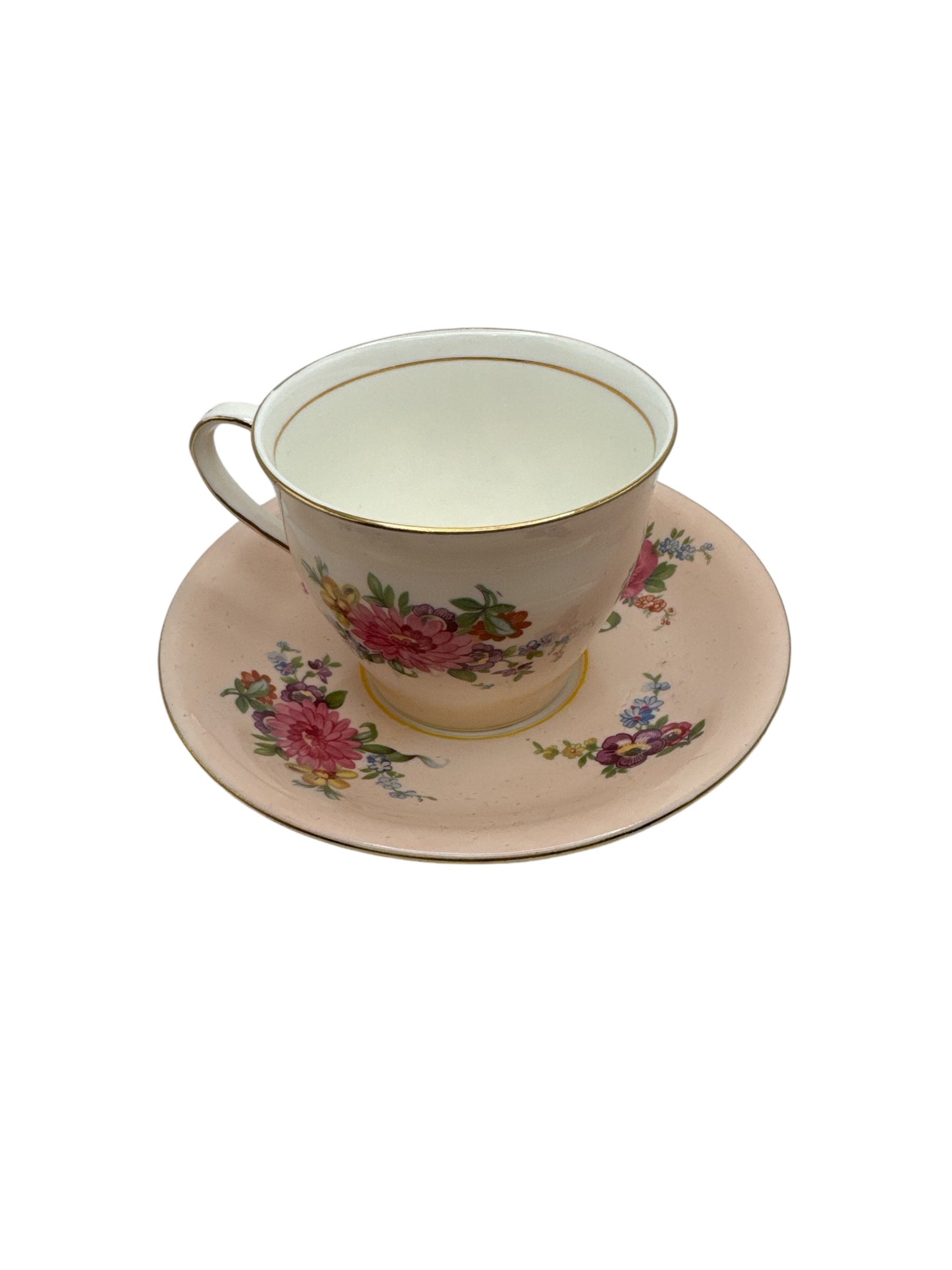 Vintage Aynsley Tea Cup & Saucer