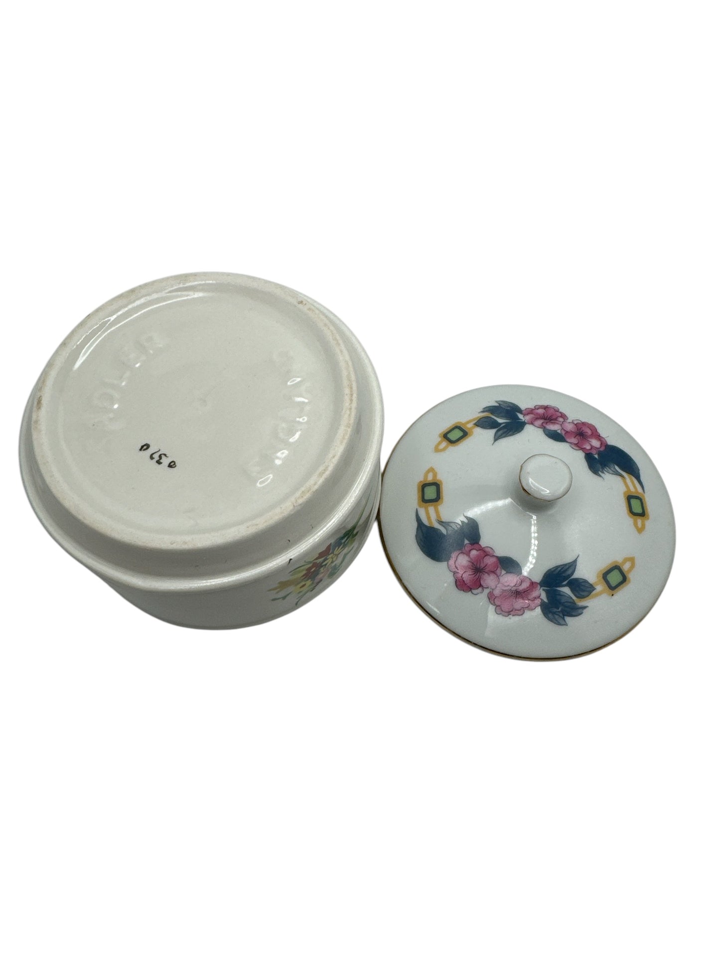 Sadler England Powder Trinket Box