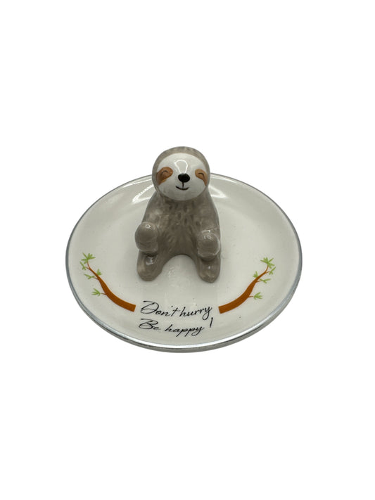Don't Hurry Be Happy! Ring Holder