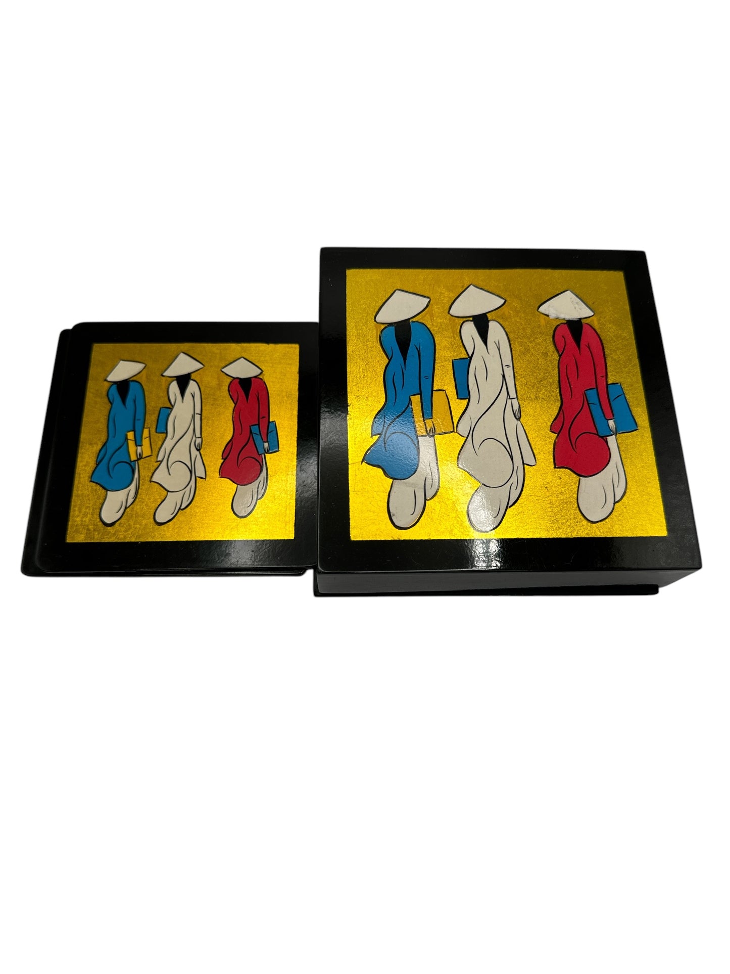 Traditional Laquerware Coasters