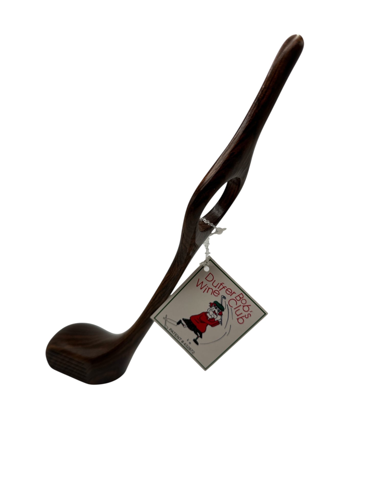 Wood Golf Club Wine Bottle Display