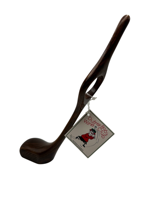 Wood Golf Club Wine Bottle Display
