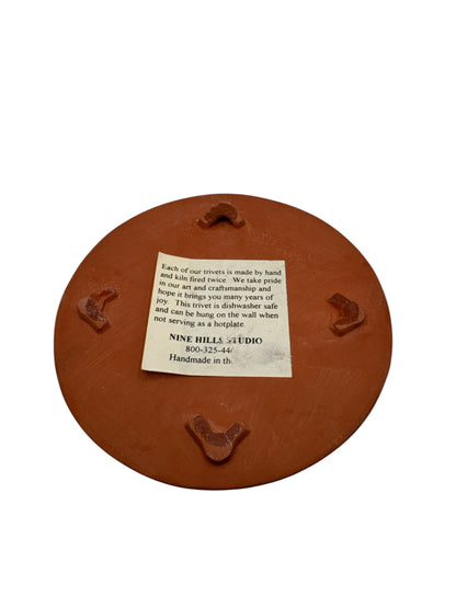 Nine Hills Studio Quail Trivet