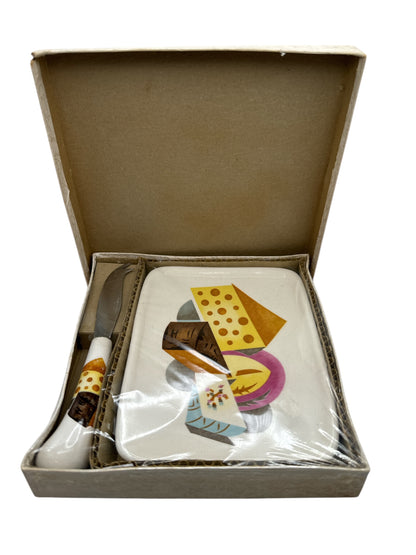 Vintage Gourmet's Delights Cheese Set