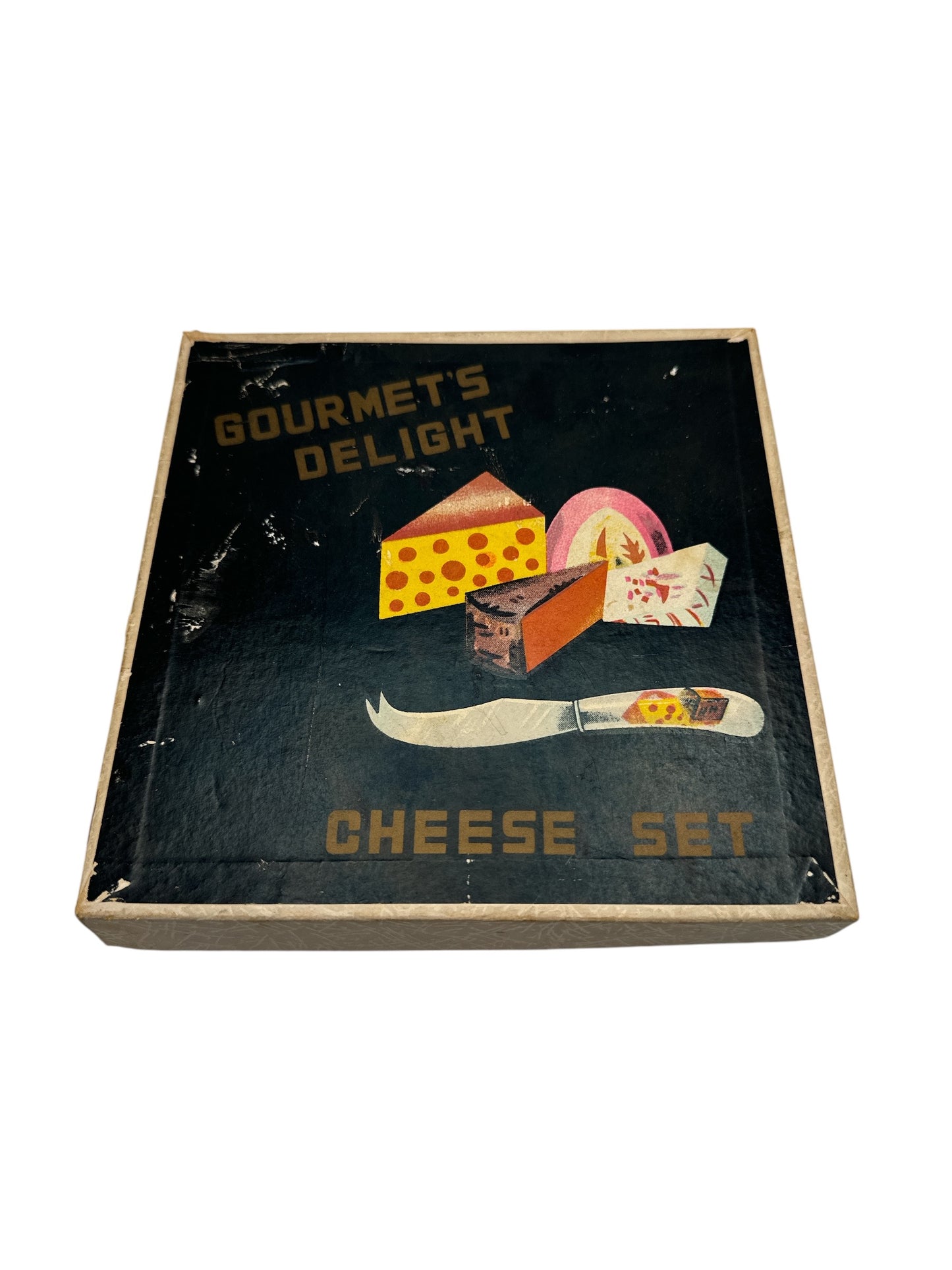 Vintage Gourmet's Delights Cheese Set