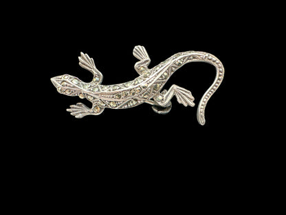 Salamander Brooch